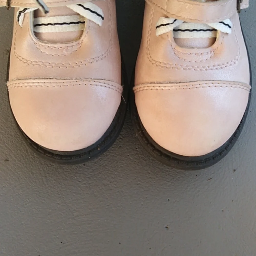 Carter's Size 8 Pink Combat Boots